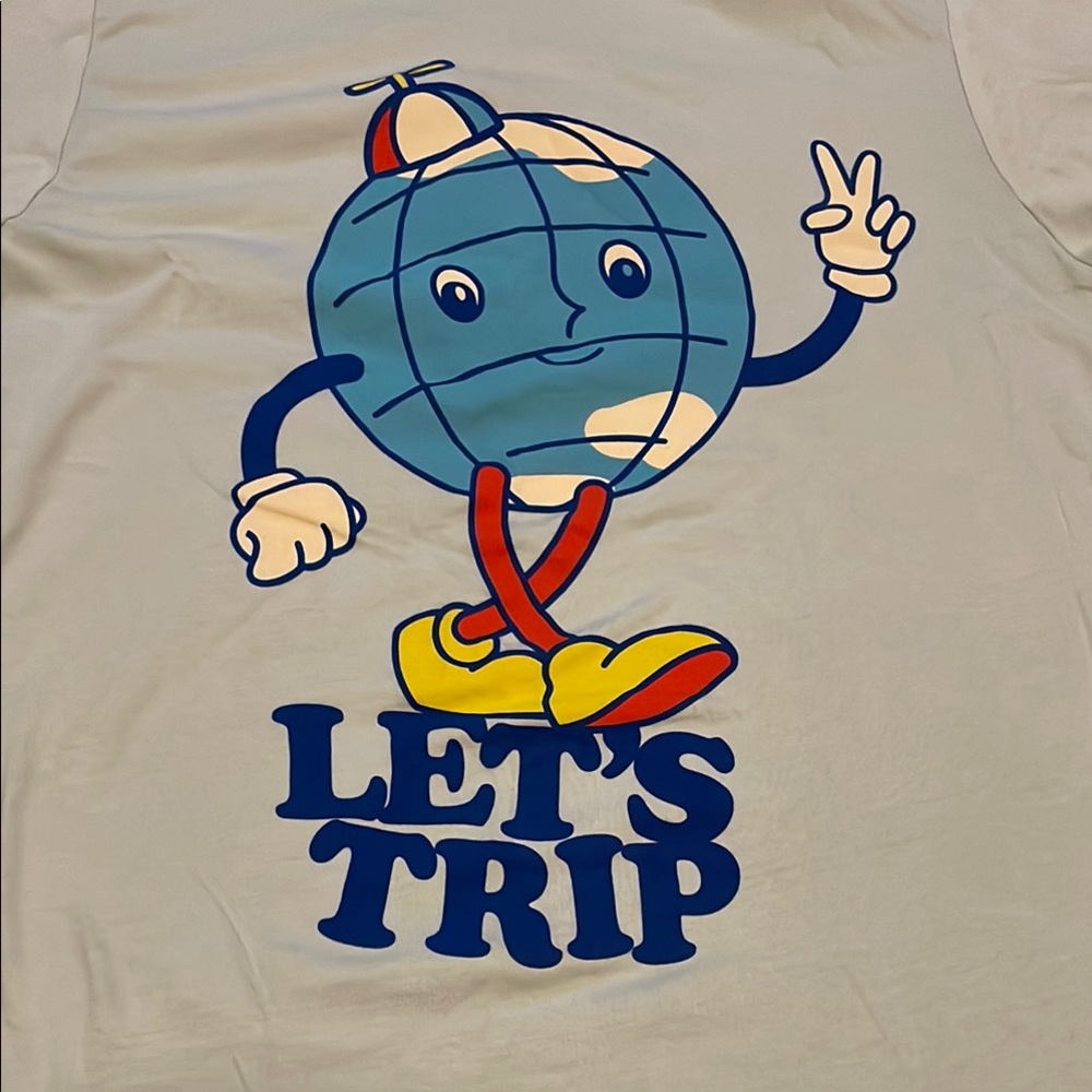 Sturniolo triplets first merch globe shirt